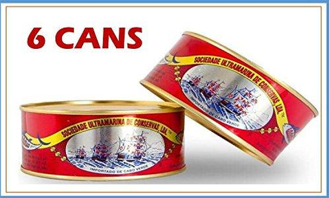 Sucla Canned Tuna 6-pack - Cape Verdean Atum de Lata 300g