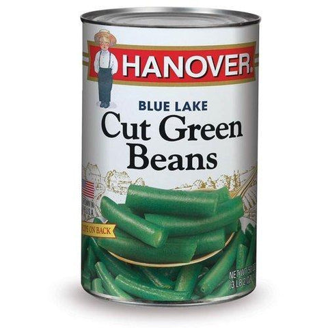 HANOVER VEGETABLES BLUE LAKE CUT GREEN BEANS 38 OZ