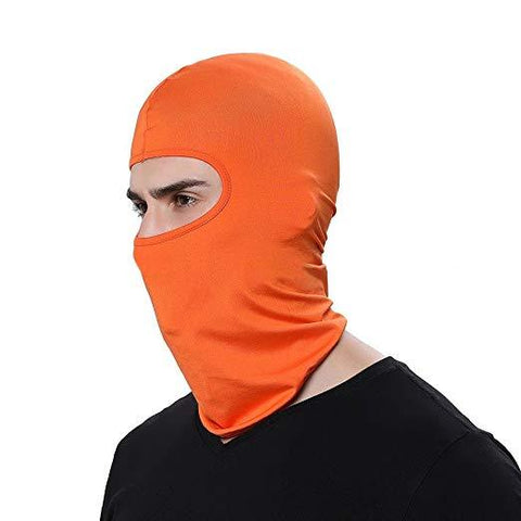 Buybuybuy Balaclava Face Mask, Adjustable Tactical Motorcycle Cycling Hunting Outdoor Windproof UV Protection Breathable Unisex Hood Mask (M)